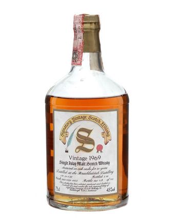 Bruichladdich 1969 20 Jahre alt Casks #4928 4932 Signatory