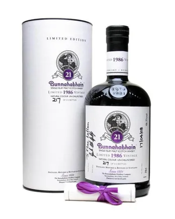 Bunnahabhain 1986 21 Jahre alt Islay Fest 2008