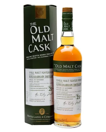 Bunnahabhain 1991 21 Jahre alt Cask #9819 Old Malt Cask Hunter Laing