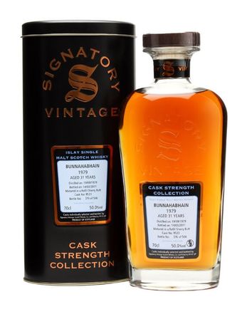 Bunnahabhain 1979 31 Jahre alt Cask #9523 Signatory