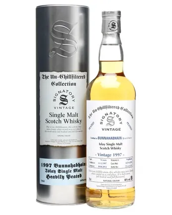 Bunnahabhain 1997 14 Jahre alt Cask #5527-5529 Signatory Un-Chillfiltered Collection