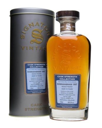 Bunnahabhain 1997 10 Jahre alt Sherry Butt Signatory Cask Strength Collection