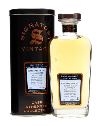 Bunnahabhain 1997 13 Jahre alt Heavily Peated Signatory