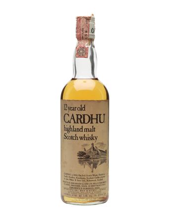 Cardhu 12 Jahre alt Bottled 1980's