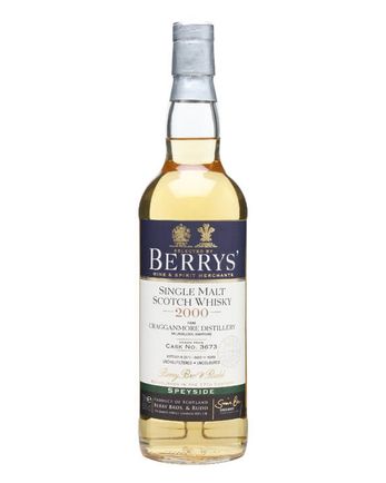 Cragganmore 2000 11 Jahre alt Cask #3673 Berry Bros & Rudd