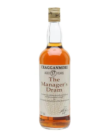 Cragganmore 17 Jahre alt Manager's Dram