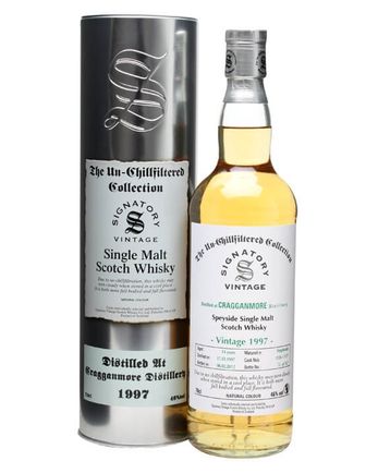 Cragganmore 1997 14 Jahre alt Cask #1126 1127 Signatory Un-Chillfiltered Collection