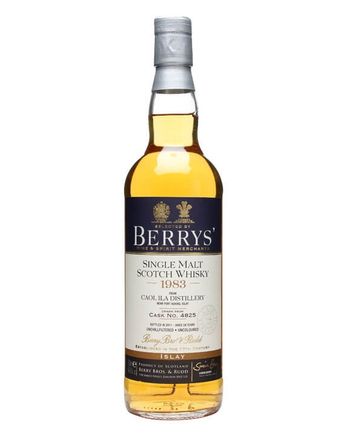 Caol Ila 1983 28 Jahre alt Cask #4825 Berry Bros & Rudd