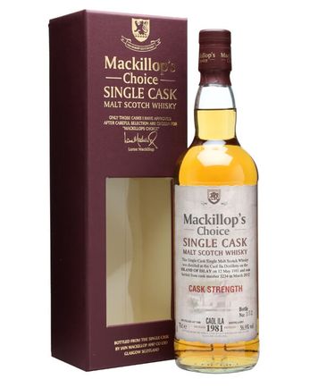 Caol Ila 1981 20 Jahre alt Cask #3234 Mackillop's Choice
