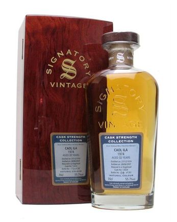 Caol Ila 1974 32 Jahre alt Signatory Cask Strength Collection