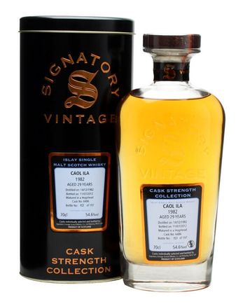 Caol Ila 1982 29 Jahre alt Cask #6486 Signatory Cask Strength Collection