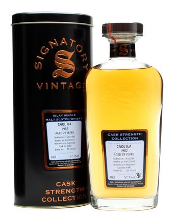 Caol Ila 1982 29 Jahre alt Cask #6485 Signatory Cask Strength Collection