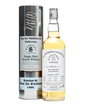 Caol Ila 1996 16 Jahre alt Cask #12563+72 Signatory Un-Chillfiltered Collection
