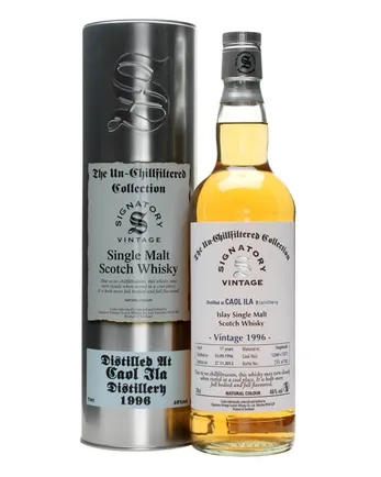 Caol Ila 1996 17 Jahre alt Signatory Un-Chillfiltered Collection