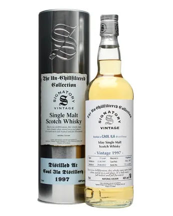 Caol Ila 1997 15 Jahre alt Cask #7816+7 Signatory Un-chillfiltered Collection