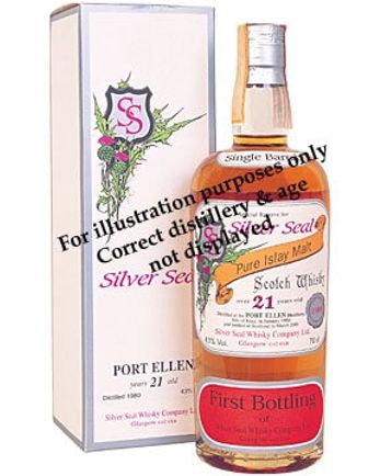 Caol ila 1980 20 Jahre alt Silver Seal