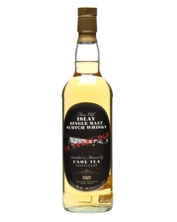 Caol Ila 18 Jahre alt TWE Retro Label The Whisky Exchange