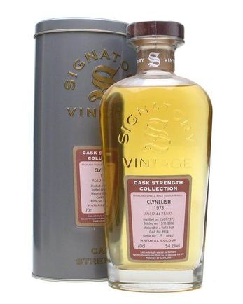 Clynelish 1973 33 Jahre alt Signatory Cask Strength Collection
