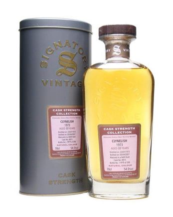 Clynelish 1973 33 Jahre alt Signatory Cask Strength Collection Bottled 2007