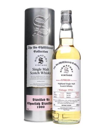 Clynelish 1992 16 Jahre alt Unchillfiltered Signatory Un-Chillfiltered Collection