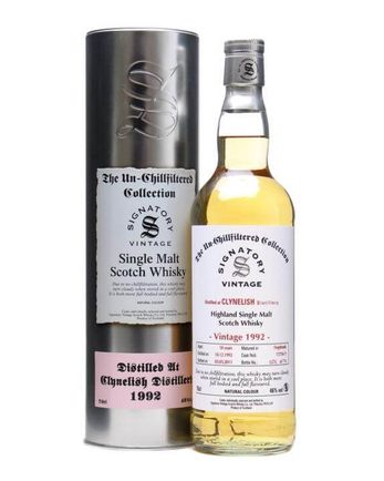 Clynelish 1992 18 Jahre alt Un Chillfiltered Signatory