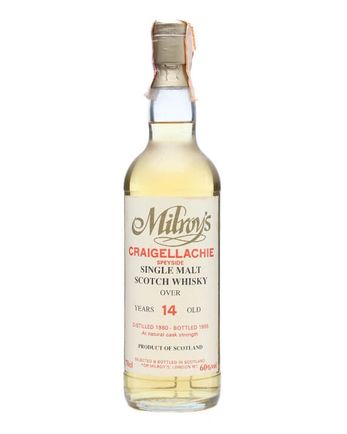 Craigellachie 1980 14 Jahre alt Bottled 1995 Milroy's