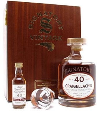Craigellachie 1962 40 Jahre alt Signatory
