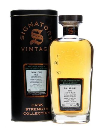 Dallas Dhu 1979 31 Jahre alt Cask #1385 Signatory Cask Strength Collection