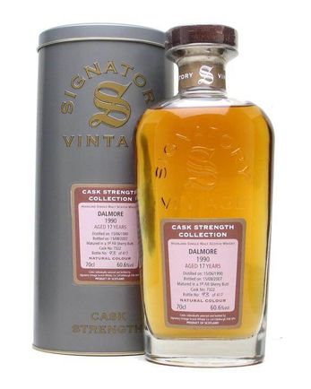 Dalmore 1990 17 Jahre alt Signatory Cask Strength Collection