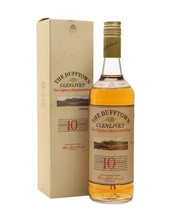 Dufftown Glenlivet 10 Jahre alt Brown Label