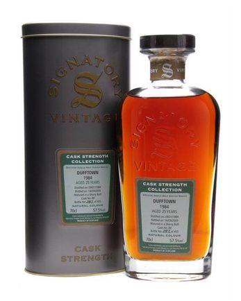 Dufftown 1984 25 Jahre alt Sherry Butt Signatory