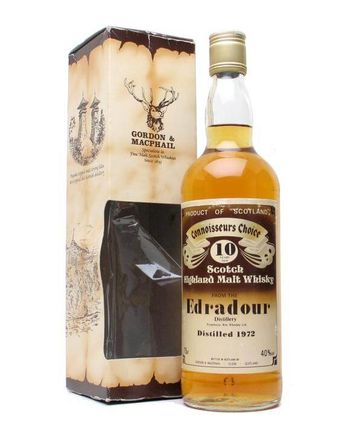 Edradour 1972 10 Jahre alt Connoisseurs Choice Gordon & Macphail