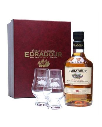 Edradour 10 Jahre alt Glass Pack