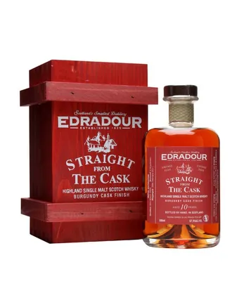 Edradour 2002 10 Jahre alt Burgundy Finish Straight From The Cask