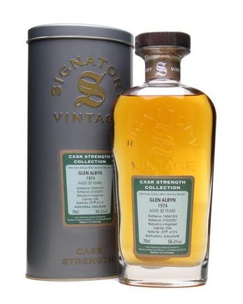 Glen Albyn 1974 32 Jahre alt Signatory Cask Strength Collection