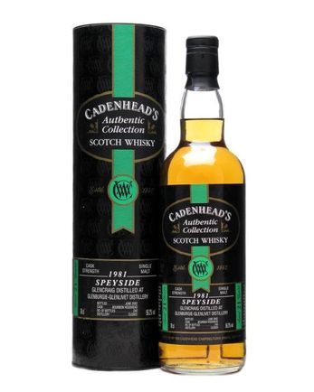 Glencraig 1981 21 Jahre alt Bottled 2002 Cadenhead's Authentic Collection