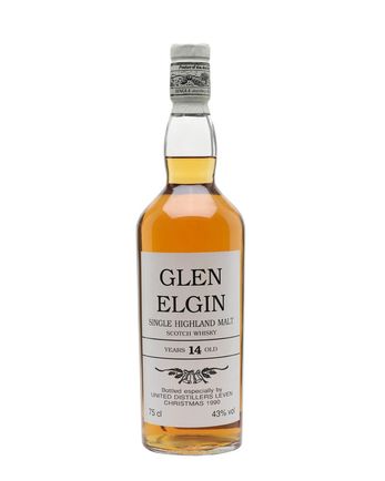 Glen Elgin 14 Jahre alt UD Christmas 1990