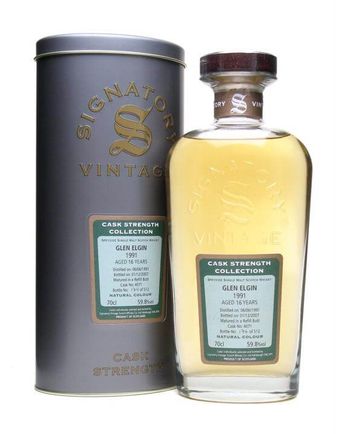 Glen Elgin 1991 16 Jahre alt Signatory Cask Strength Collection