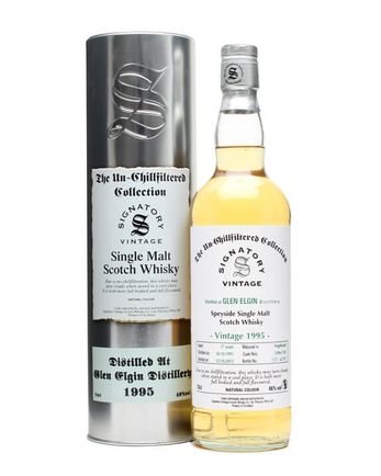 Glen Elgin 1995 17 Jahre alt Casks #1149+50 Signatory Un-Chillfiltered Collection