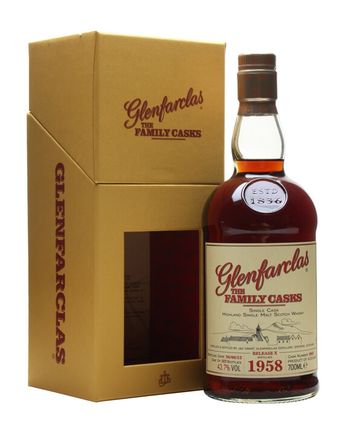 Glenfarclas 1958 Family Casks X Sherry Hogshead #2062 The Family Casks