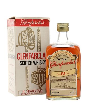 Glenfarclas 21 Jahre alt Bottled 1970s 75cl