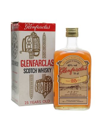Glenfarclas 25 Jahre alt Bottled 1980's