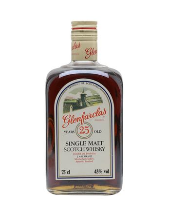 Glenfarclas Glenlivet 25 Jahre alt Bottled 1970s