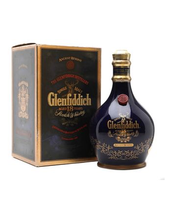 Glenfiddich 18 Jahre alt Ancient Reserve Blue Spode