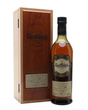 Glenfiddich 1968 30 Jahre alt Cask #13142