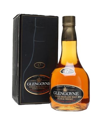 Glengoyne 17 Jahre alt black packaging