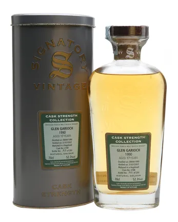 Glen Garioch 1990 17 Jahre alt Signatory Cask Strength Collection