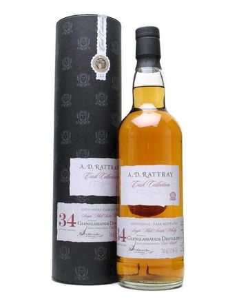 Glenglassaugh 1973 34 Jahre alt Bourbon Cask Dewar Rattray Cask Collection