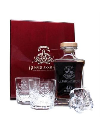 Glenglassaugh 40 Jahre alt 2 Crystal Tumblers
