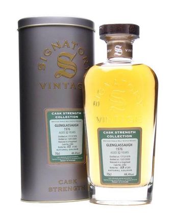 Glenglassaugh 1976 32 Jahre alt Signatory Cask Strength Collection